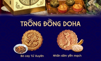 ✨ BÁNH TRUNG THU PHUN VÀNG – BIỂU TƯỢNG QUÀ TẶNG SANG TRỌNG MANG ĐẬM CHẤT VIỆT  ✨